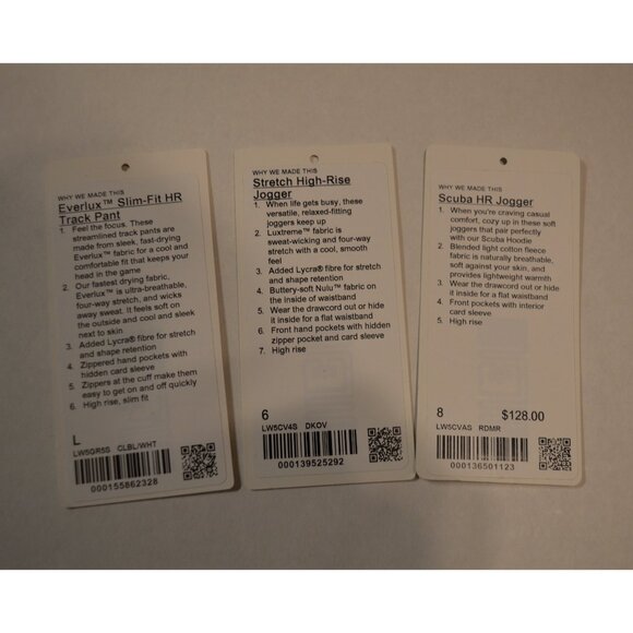 Lululemon Women's Track Pant and Jogger Lot, mixed Sizes - Picture 8 of 8